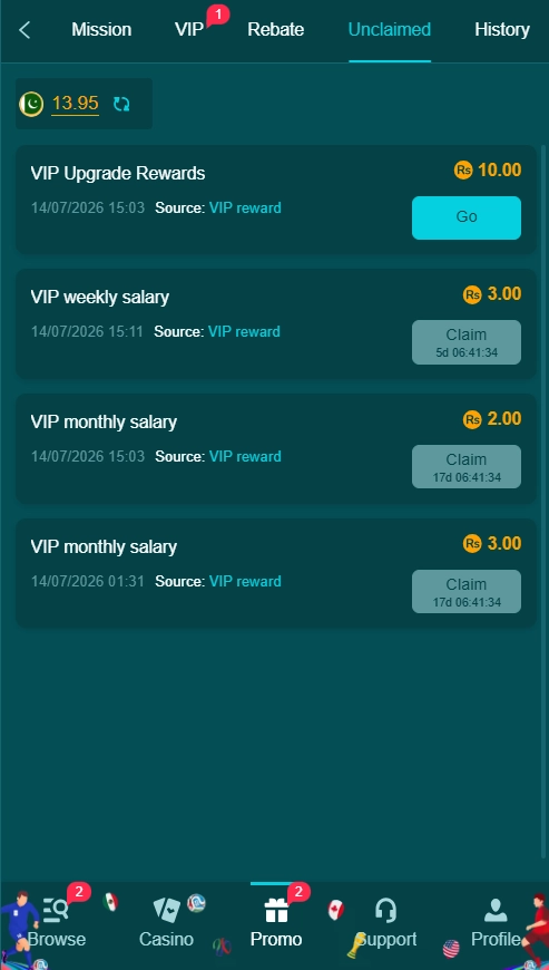 HH98 Claim Rewards