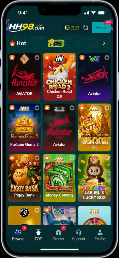 HH98 Slots Games